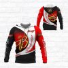 Budweiser King Of Beers Red Black Pullover Hoodie V2