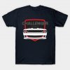 Dodge Challenger Black Unisex T-Shirt V2