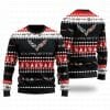 Chevrolet Corvette Ugly Christmas Red Black Sweater