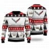Chevrolet Corvette Ugly Christmas Red White Sweater