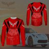 Chevrolet Corvette Red Sweatshirt V3