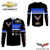 Chevrolet Corvette Racing Black Blue Sweatshirt