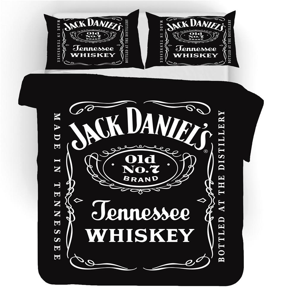 Jack Daniel’s Vintage Black Bedding Set Jack Daniel’s Vintage Black Bedding Set