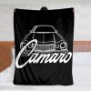 Chevrolet Camaro Black Fleece Blanket