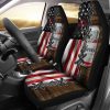 Budweiser American Flag Car Seat Covers