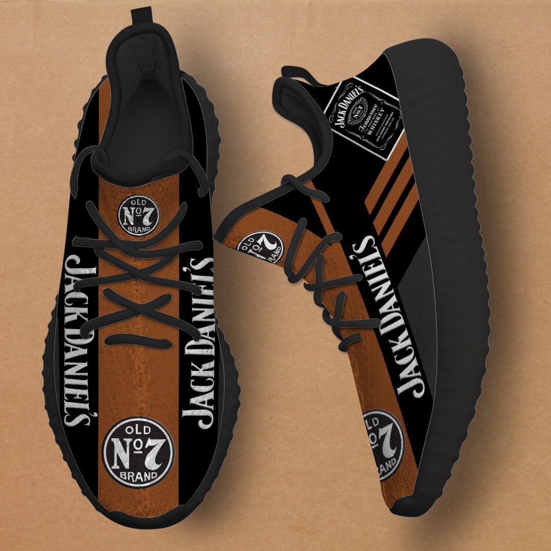 Jack Daniel’s Brown Yeezy Boost Sneakers Jack Daniel’s Brown Yeezy Boost Sneakers