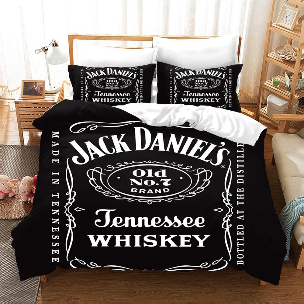 Jack Daniel’s Vintage Black Bedding Set Jack Daniel’s Vintage Black Bedding Set