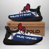 Ford Mustang Red Blue Reze Sneakers