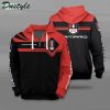 Chevrolet Camaro Red Black Zip Up Hoodie