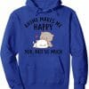Anime Lover – Anime Makes Me Happy You Not So Much Pullover Hoodie