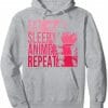 Anime Lover – Eat Sleep Anime Repeat Pullover Hoodie