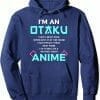 Anime Lover – I’m an Otaku Pullover Hoodie