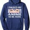 Anime Lover – Japanese Gift I Love Anime Pullover Hoodie