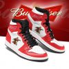 Budweiser Red White Air Jordan 1 High Sneakers