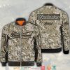 Budweiser Camo Bomber Jacket