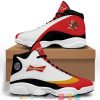 Budweiser Red White Black Air Jordan 13 Shoes
