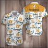 Bundaberg Rum Yellow Hawaiian Shirt