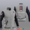 Chevrolet Camaro Gray Baseball Jacket