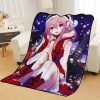 Anime Lover – Cute Girl Fleece Blanket V2