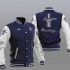 Ford Mustang Blue Baseball Jacket
