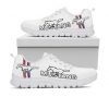 Ford Mustang White Running Shoes