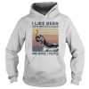 Beer Lover – I Like Beer And My Miniature Schnauzer And Maybe 3 People Pullover Hoodie