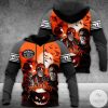 Jack Daniel’s And Horror Movie Killer Characters Halloween Pullover Hoodie