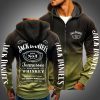 Jack Daniel’s Whiskey Gradient Zip Up Hoodie