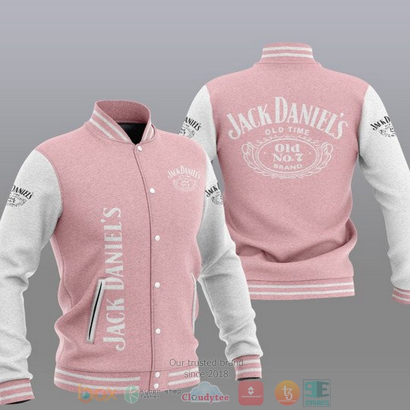 Jack Daniel’s Pink Baseball Jacket Jack Daniel’s Pink Baseball Jacket