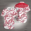 Budweiser Summer White Hawaiian Shirt