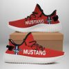 Ford Mustang Red Yeezy Boost Sneakers
