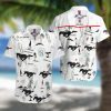 Ford Mustang Summer White Hawaiian Shirt