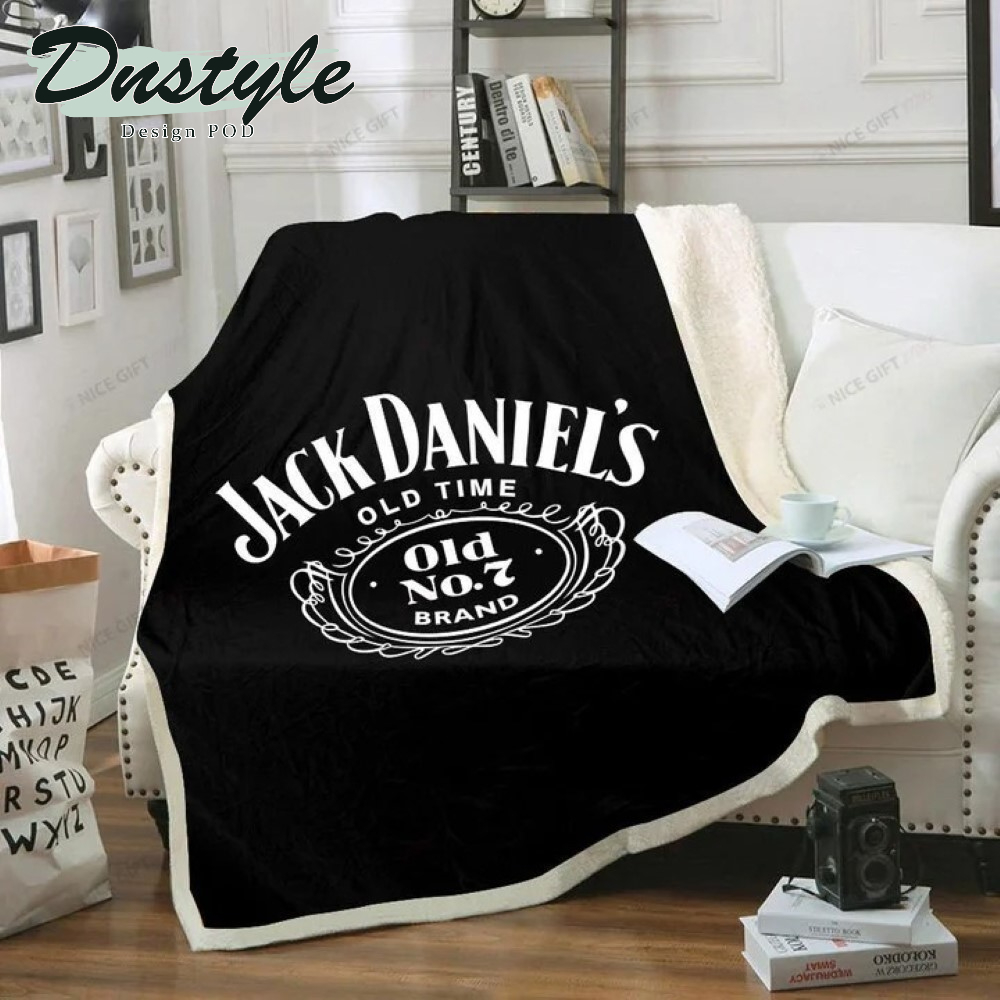 Jack Daniel’s Simple Black Fleece Blanket Jack Daniel’s Simple Black Fleece Blanket