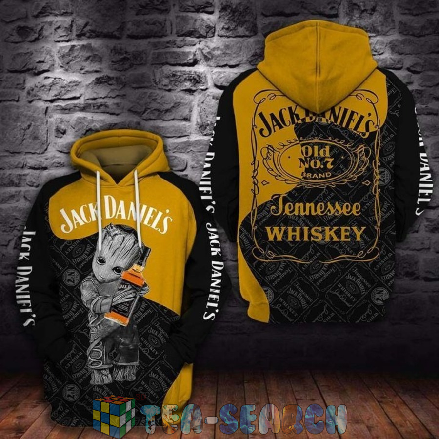 Jack Daniel’s Whiskey Baby Groot Tennessee Whiskey Pullover Hoodie Jack Daniel’s Whiskey Baby Groot Tennessee Whiskey Pullover Hoodie