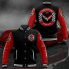 Chevrolet Corvette Red Black Baseball Jacket