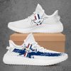 Ford Mustang White Yeezy Boost Sneakers