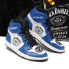 Jack Daniel’s Blue Air Jordan 1 High Sneakers