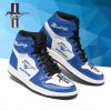 Ford Mustang Blue Air Jordan 1 High Sneakers