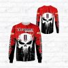 Chevrolet Camaro Skull Red Black Sweatshirt
