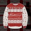 Budweiser Red Ugly Christmas Sweater V2