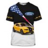 Ford Mustang Yellow Car T-Shirt