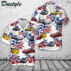 Chevrolet Corvette American Flag Hawaiian Shirt