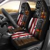 Jack Daniel’s Tennessee Whiskey American Flag Car Seat Covers