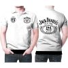 Jack Daniel’s Simple White Polo Shirt