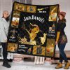 Jack Daniel’s All I Need Is Whisky Quilt Blanket