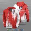Chevrolet Camaro Red White Zip Up Hoodie