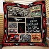 Ford Mustang All The Time Quilt Blanket