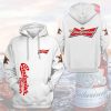 Budweiser White Pullover Hoodie