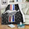 Ford Mustang Big Logo Fleece Blanket