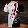 Chevrolet Corvette Skull T-Shirt